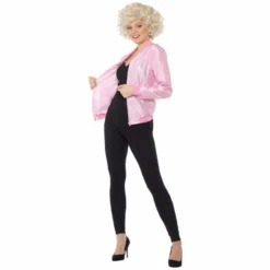 50s Pink Lady Grease Inspired Jacket | Grease | Womens Costumes 6 50s Pink Lady Grease Inspired Jacket | Grease | Womens Costumes -The Costume Shop 083K10220 20three 45817.1752785370