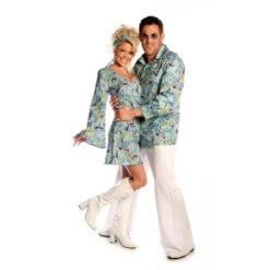 60s Groovy Blue GoGo Dress | 1960s | Womens Costumes