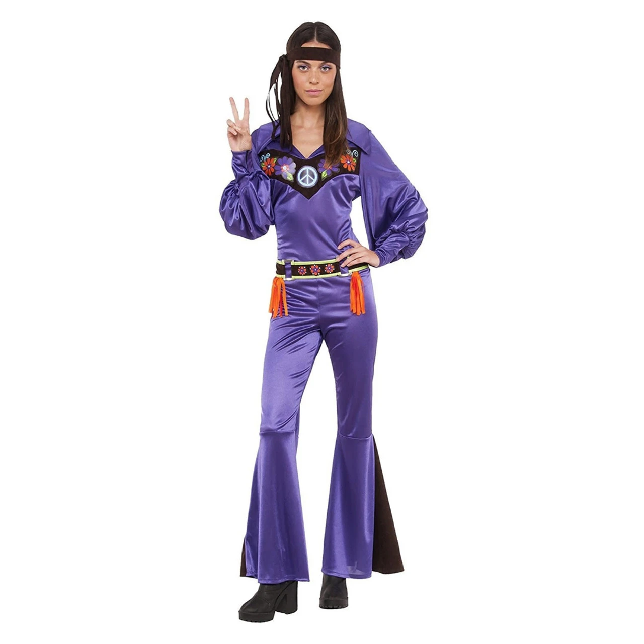 70s That 70s Babe Purple Jumpsuit | 1970s | Womens Costumes 1 70s That 70s Babe Purple Jumpsuit | 1970s | Womens Costumes