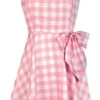 60s Pink Gingham Sundress Costume | 1960s | Womens Costumes