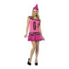 Crayola Glitter Pink Crayon Dress | Crayola | Womens Costumes