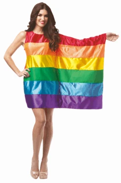 Rainbow Flad Dress | Pride | Womens Costumes