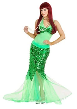 Little Mermaid Green Mermaid Costume | The Little Mermaid | Womens Costumes