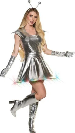 Alien Out Of This World Light Up Minidress | Aliens | Womens Costumes
