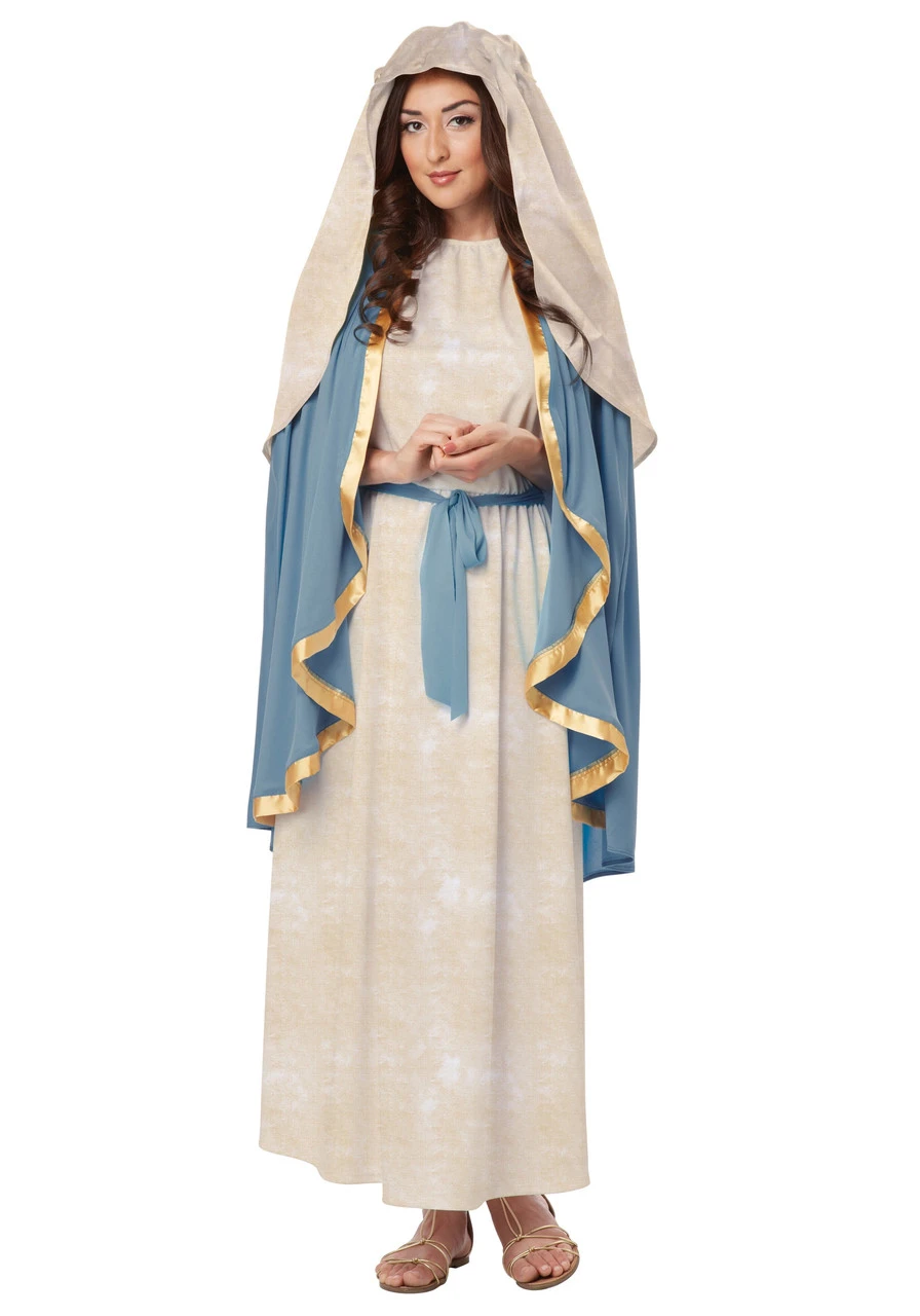 The Virgin Mary Costume | Religious | Womens Costumes 1 The Virgin Mary Costume | Religious | Womens Costumes