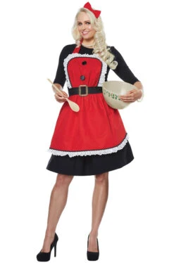 Mrs Claus Apron Costume Kit | Christmas | Womens Costumes