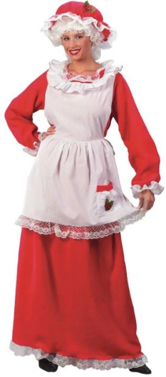 Mrs Claus Costume | Christmas | Womens Costumes 1 Mrs Claus Costume | Christmas | Womens Costumes