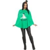 Green Meltdown Holiday Party Poncho | Christmas | Womens Costumes