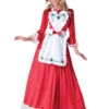 Classic Mrs Claus With Heart Apron Costume | Christmas | Womens Costumes