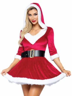 Mrs Claus Sexy Santa Dress Costume | Christmas | Womens Costumes