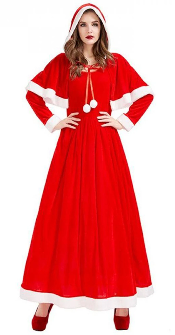 Mrs Santa Claud Classic Costume | Christmas | Womens Costumes 1 Mrs Santa Claud Classic Costume | Christmas | Womens Costumes