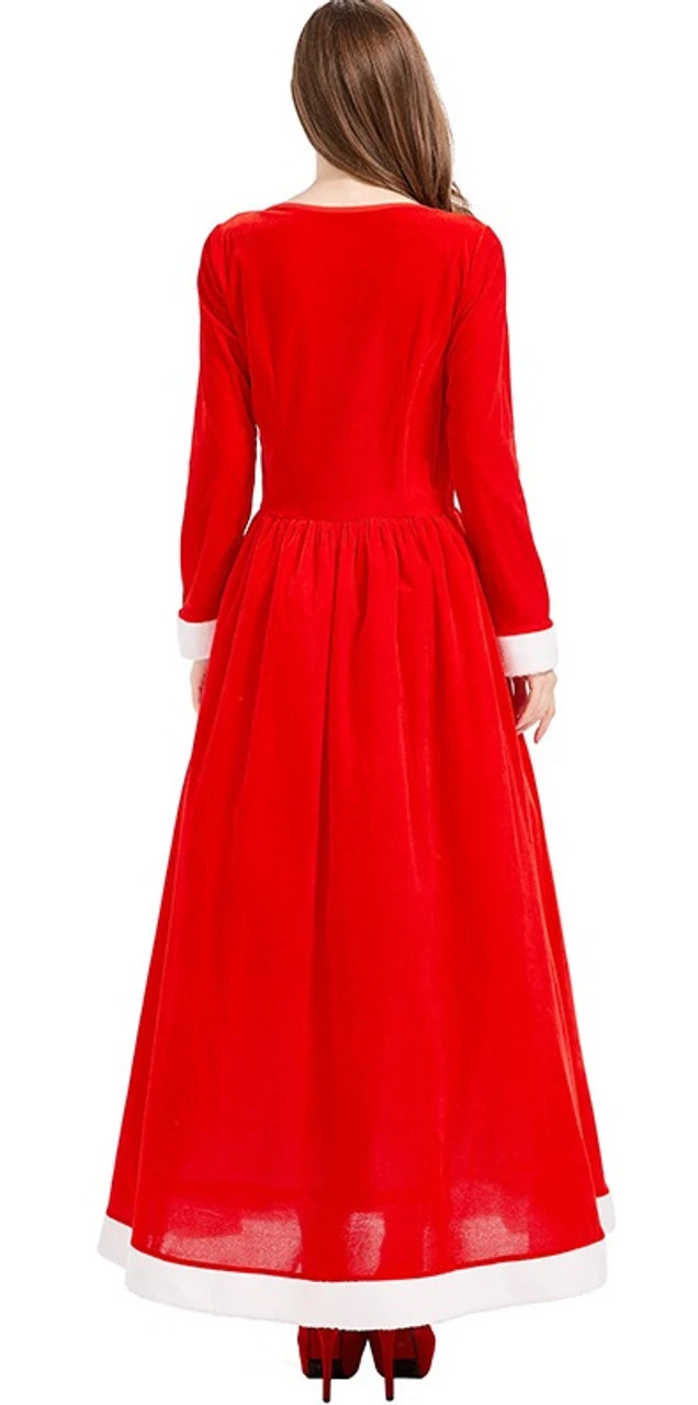 Mrs Santa Claud Classic Costume | Christmas | Womens Costumes 3 Mrs Santa Claud Classic Costume | Christmas | Womens Costumes - Image 3