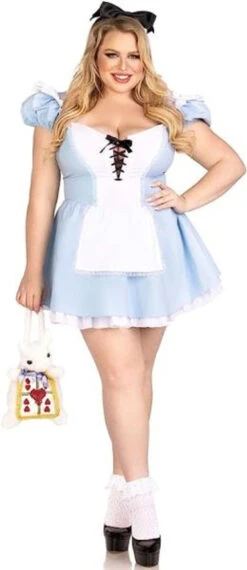 Alice In Wonderland Storybook Alice Plus Size Costume | Alice In Wonderland | Womens Costumes