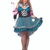 Manic Mad Hatter Plus Size Costume | Alice In Wonderland | Womens Costumes
