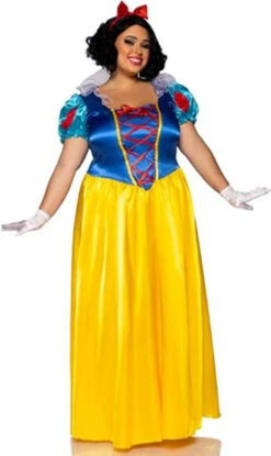 Classic Snow White Plus Size Costume | Snow White And The Seven Dwarves | Womens Costumes