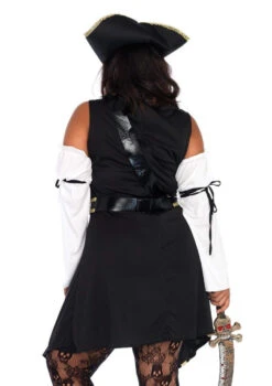 Black Sea Buccaneer 4pc Plus Size Costume | Pirates | Womens Costumes 7 Black Sea Buccaneer 4pc Plus Size Costume | Pirates | Womens Costumes -The Costume Shop 121L563 1 67163.1727197147