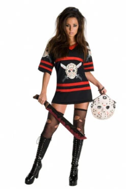 Friday The 13th Miss Voorhees Jason Hockey Jersey | Friday The 13th | Womens Costumes