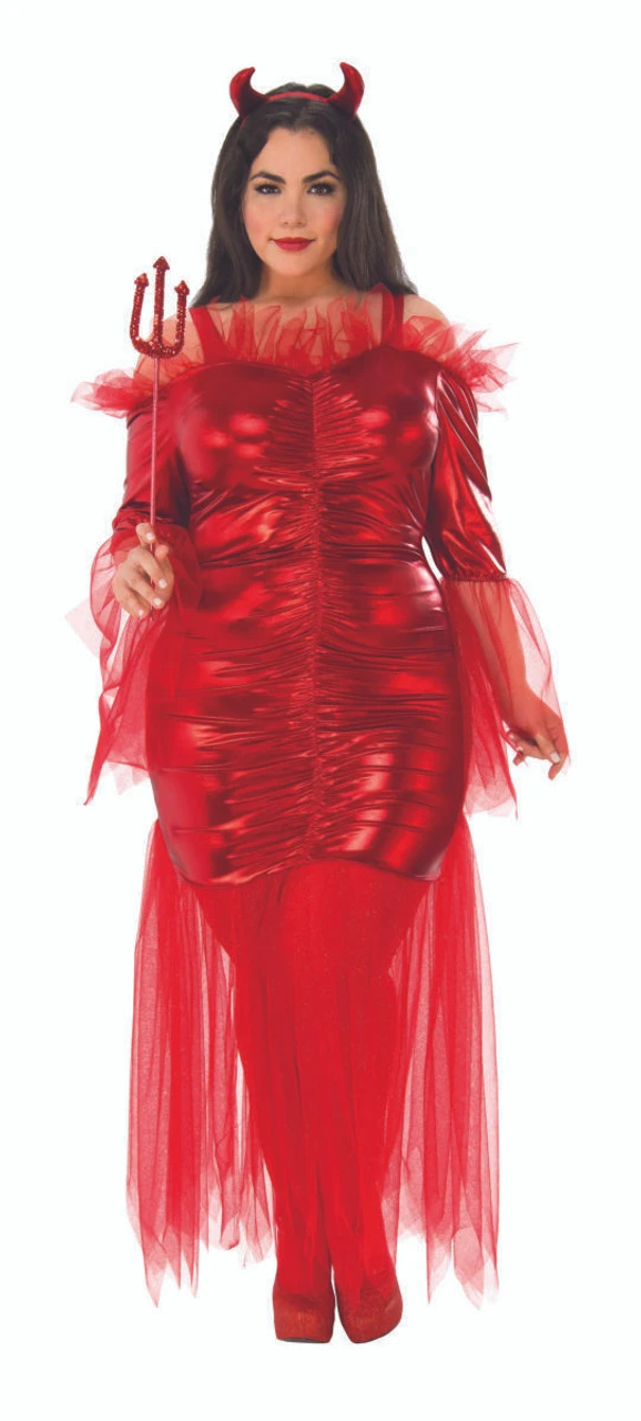 Sultry Devil Plus Size Costume | Angels And Devils | Womens Costumes 1 Sultry Devil Plus Size Costume | Angels And Devils | Womens Costumes