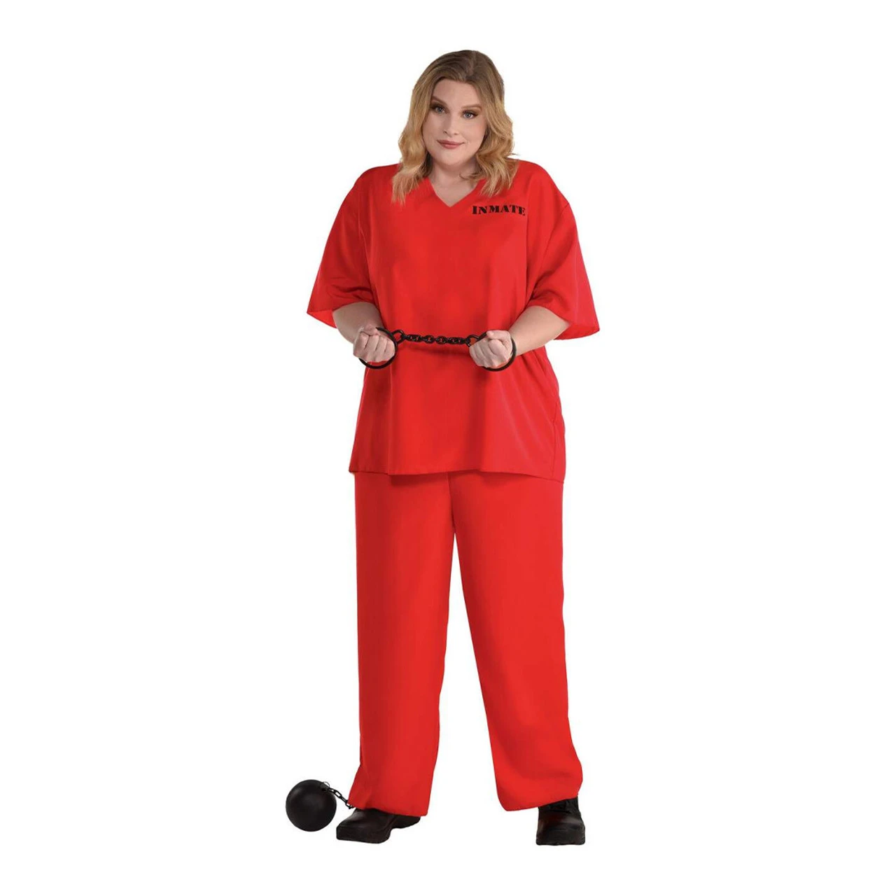 Incarcerated Plus Size Prisoner Costume | Jobs | Womens Costumes 1 Incarcerated Plus Size Prisoner Costume | Jobs | Womens Costumes