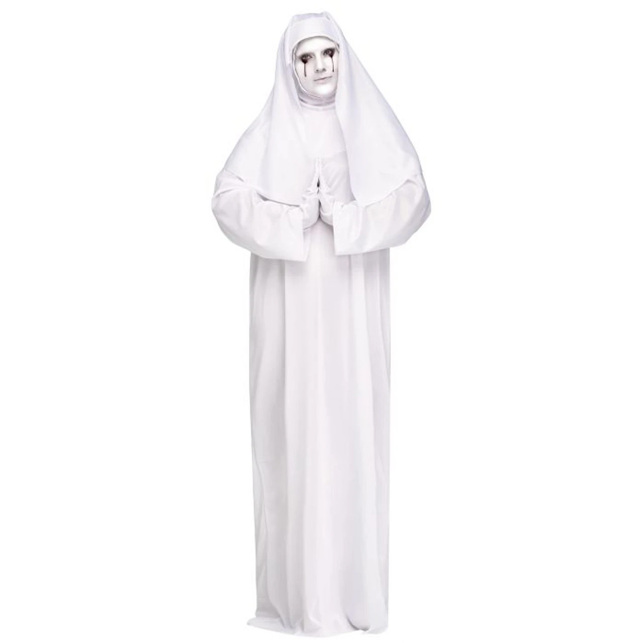 Sister Scary White Nun Plus Size Costume | Religious | Womens Costumes 1 Sister Scary White Nun Plus Size Costume | Religious | Womens Costumes
