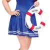 Anchors Away Plus Size Sailor Costume | Jobs | Womens Costumes