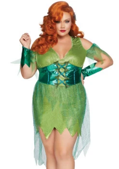 Poison Ivy Inspired Perfect Poison Plus Size Costume | DC | Womens Costumes