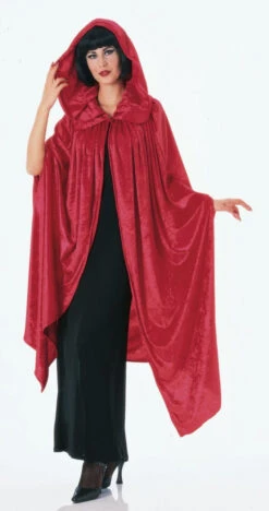 Red Velvet Gothic Cloak | Gothic | Costume Pieces
