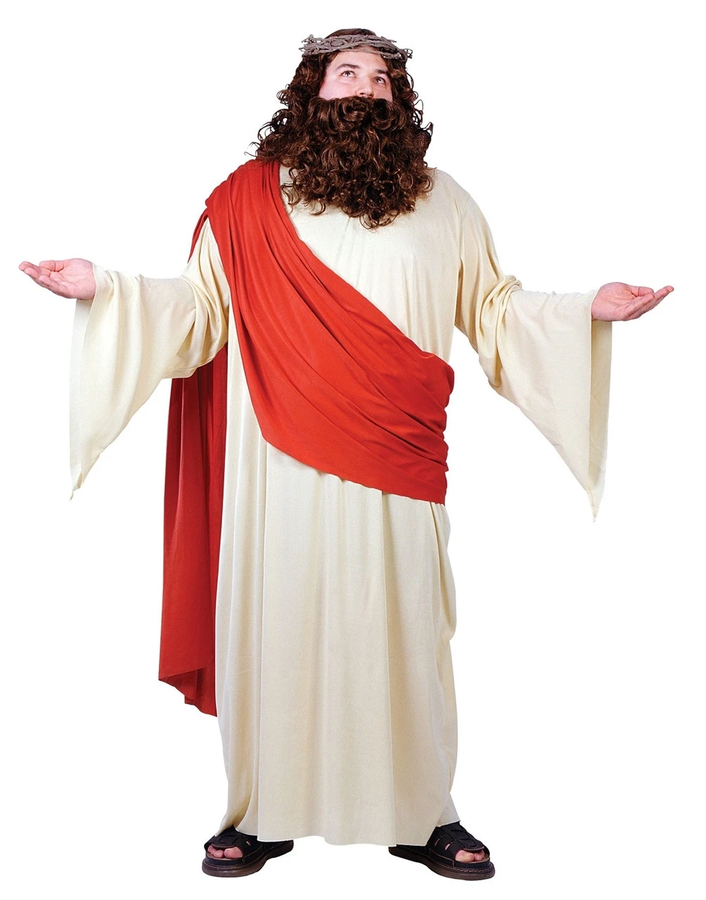Jesus Plus Size Costume | Religious | Mens Costumes 1 Jesus Plus Size Costume | Religious | Mens Costumes