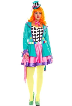 Hatter Hottie Wonderland Plus Size Costume | Alice In Wonderland | Womens Costumes