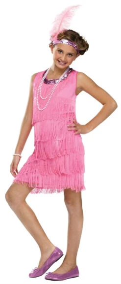 20s Pink Flapper Dress 1920s Costume | 1920s | Childrens Costumes