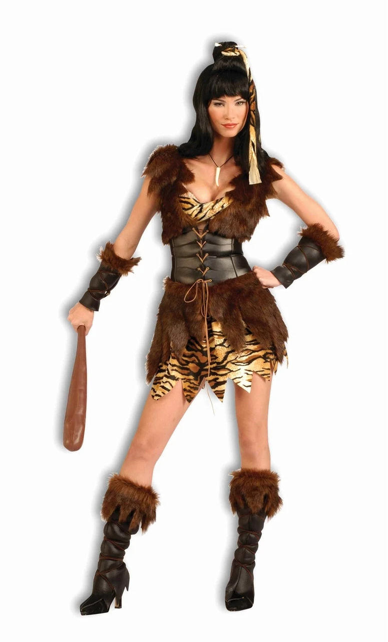 Cave Woman Cave Cutie Costume | Stone Age | Womens Costumes 1 Cave Woman Cave Cutie Costume | Stone Age | Womens Costumes
