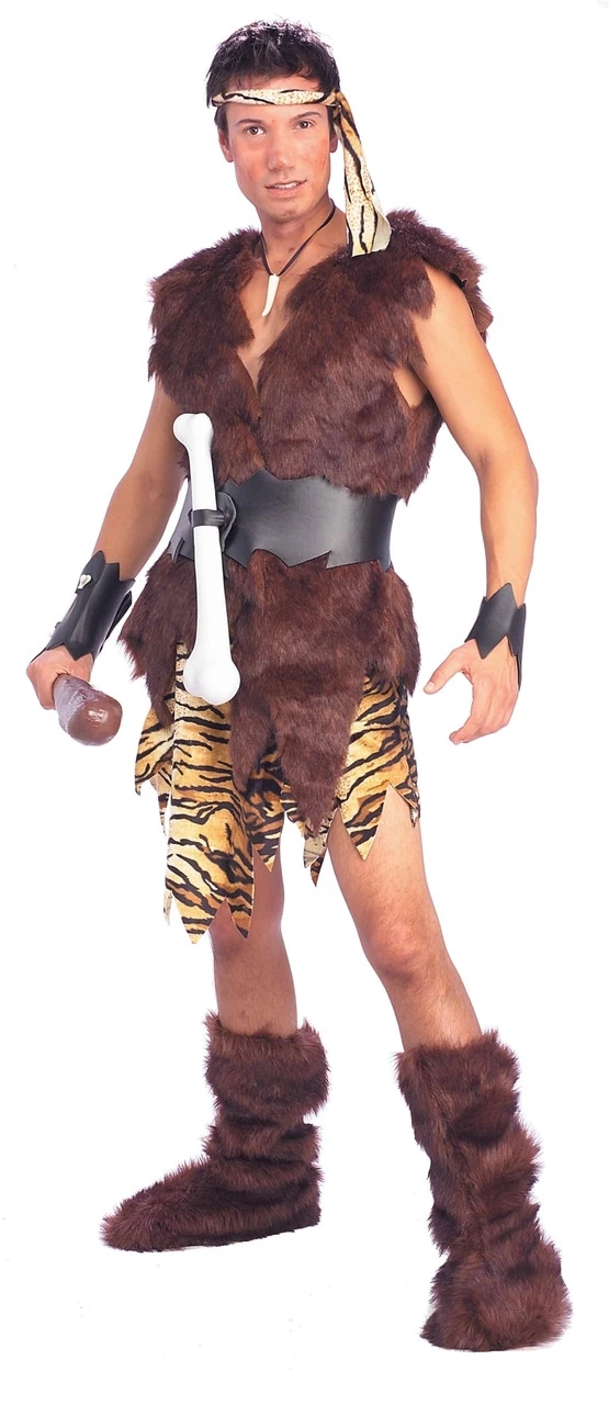 King Of The Caves Teen Caveman Costume | Prehistoric | Childrens Costumes 1 King Of The Caves Teen Caveman Costume | Prehistoric | Childrens Costumes