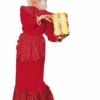 Mrs Claus Traditional Ruffled Costume | Christmas | Womens Costumes