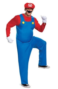 Mario Super Mario Deluxe Costume | Super Mario Bros | Mens Costumes