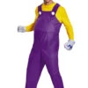 Wario Super Mario Deluxe Costume | Super Mario Bros | Mens Costumes
