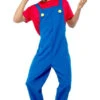 Mario Inspired Red Plumber Costume | Super Mario Bros | Mens Costumes