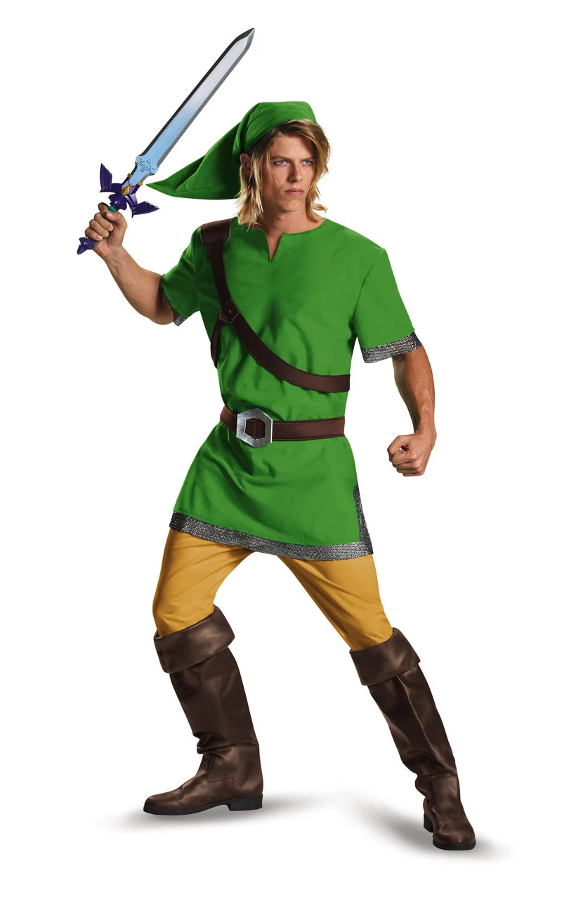Link Legend Of Zelda Costume | The Legend Of Zelda | Mens Costumes 1 Link Legend Of Zelda Costume | The Legend Of Zelda | Mens Costumes