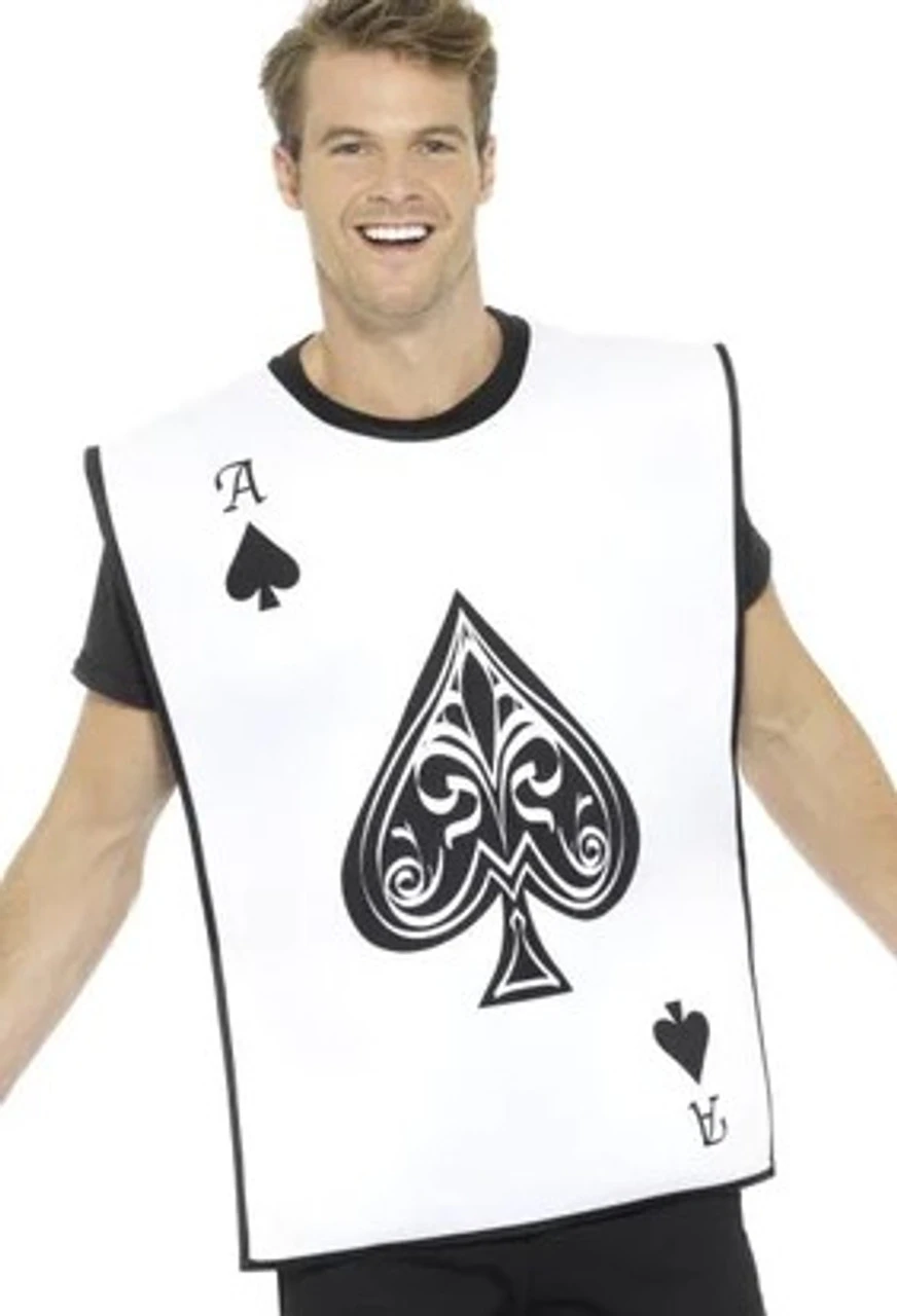 Alice In Wonderland Playing Card Tunic | Alice In Wonderland | Mens Costumes 1 Alice In Wonderland Playing Card Tunic | Alice In Wonderland | Mens Costumes