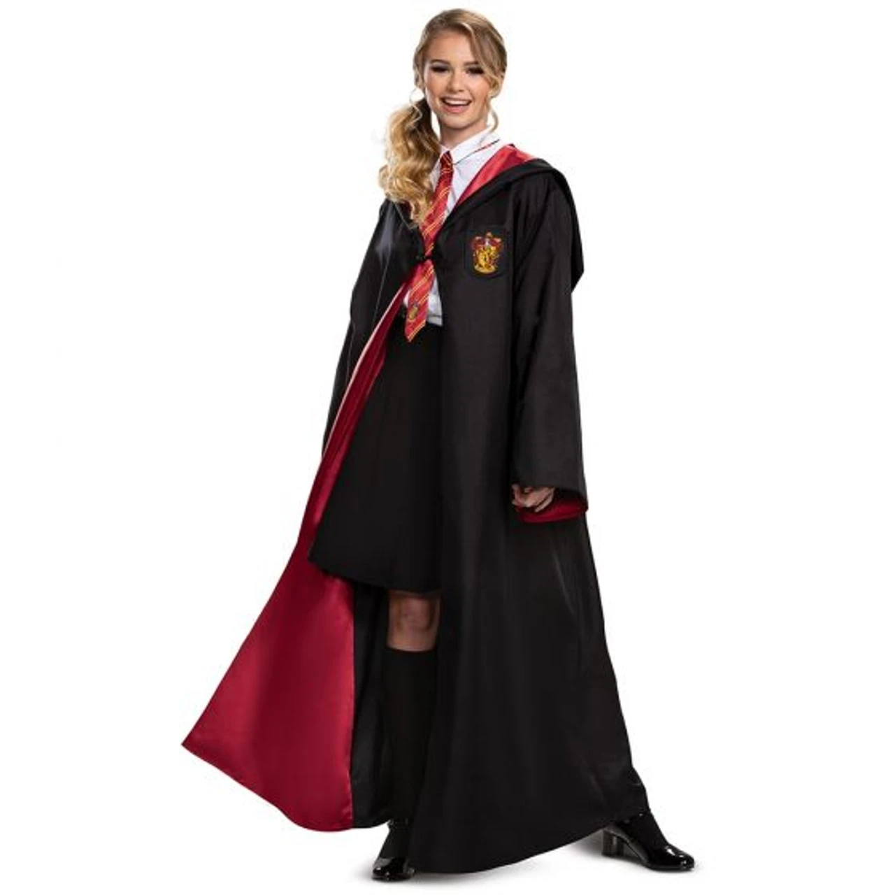 Gryffindor Robe Prestige Harry Potter Costume | Harry Potter | Mens Costumes 1 Gryffindor Robe Prestige Harry Potter Costume | Harry Potter | Mens Costumes