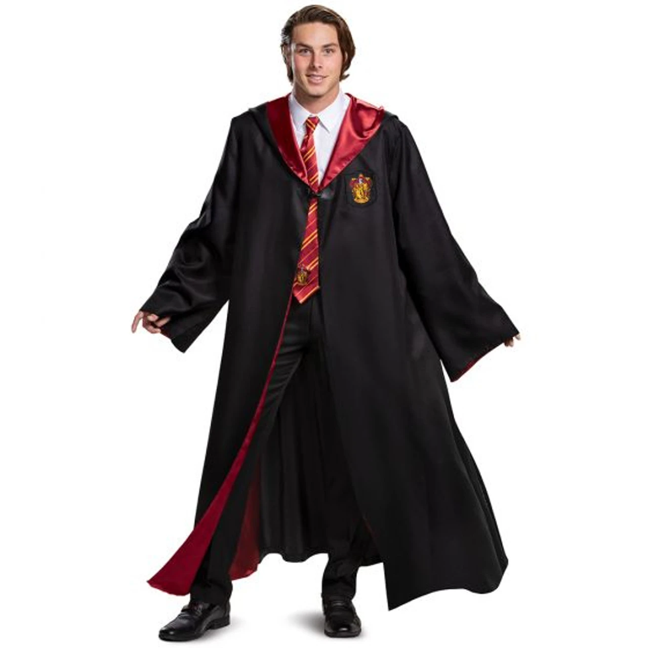 Gryffindor Robe Prestige Harry Potter Costume | Harry Potter | Mens Costumes 2 Gryffindor Robe Prestige Harry Potter Costume | Harry Potter | Mens Costumes - Image 2