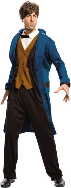 Fantastic Beasts Newt Scamander Dlx Costume | Fantastc Beasts And Where To Find Them | Mens Costumes