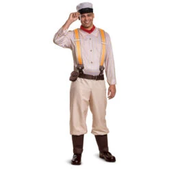 Jungle Cruise Frank Deluxe Costume | Jungle Cruise | Mens Costumes