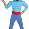 Aladdin Genie Muscle Costume | Aladdin | Mens Costumes