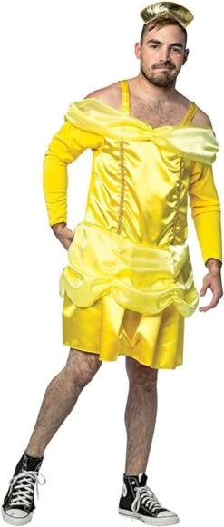 My Hairy Princess Beauty Is A Beast Costume | Novelty | Mens Costumes