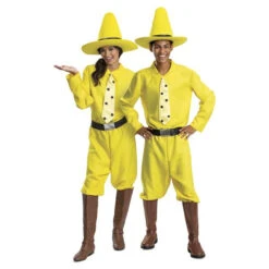 Person In The Yellow Hat Curious George Costume | Curious George | Mens Costumes