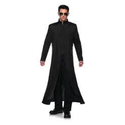 The Matrix Inspired Off The Grid Neo Trench Coat | The Matrix | Mens Costumes