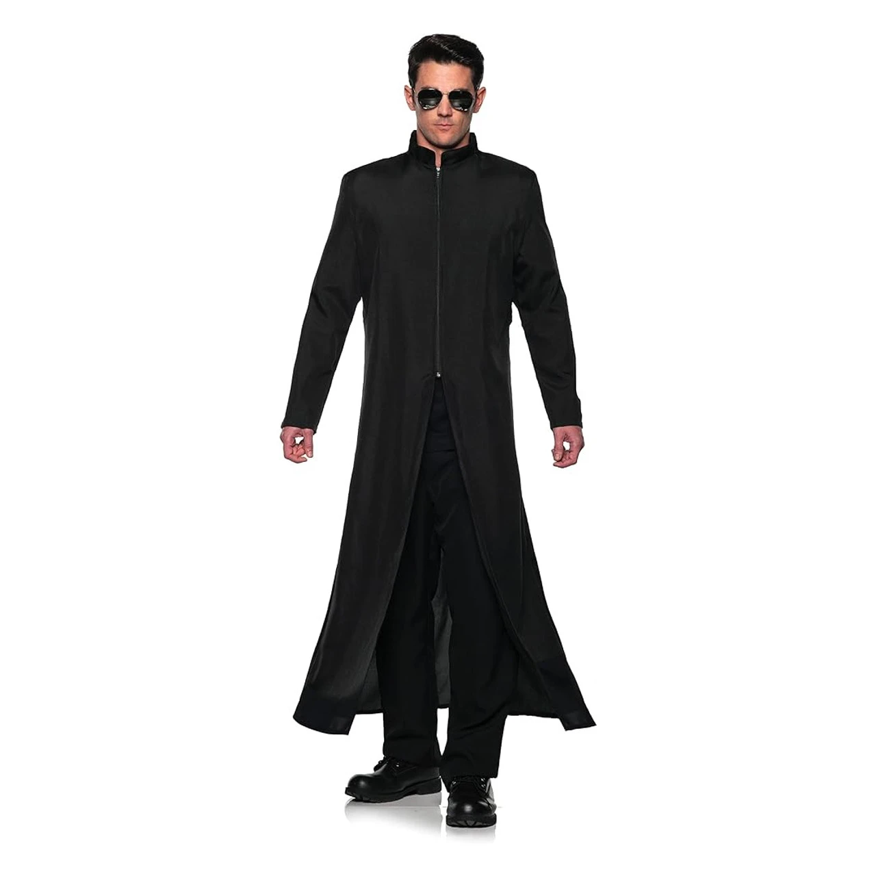 The Matrix Inspired Off The Grid Neo Trench Coat | The Matrix | Mens Costumes 1 The Matrix Inspired Off The Grid Neo Trench Coat | The Matrix | Mens Costumes
