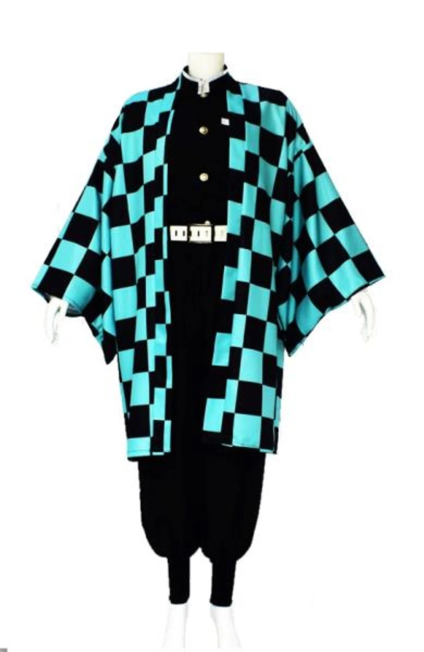 Demon Slayer Tanjiro Kamado Costume | Demon Slayer | Mens Costumes 1 Demon Slayer Tanjiro Kamado Costume | Demon Slayer | Mens Costumes