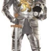 Medieval Knight In Shining Armour Plus Size Costume | Medieval | Mens Costumes