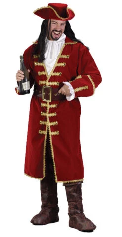 Captain Black Heart Pirate Costume | Pirates | Mens Costumes